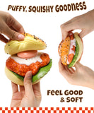 Grabie Ultimate Stress Relief Squishy - Teriyaki Burger Bun