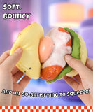 Grabie Ultimate Stress Relief Squishy - Teriyaki Burger Bun