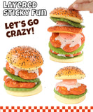 Grabie Ultimate Stress Relief Squishy - Teriyaki Burger Bun