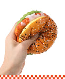 Grabie Ultimate Stress Relief Squishy - Teriyaki Burger Bun