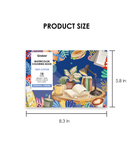 15 Sheets 140LB Essential-Themed Watercolor Coloring Book