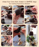 Create Your Own Rain Shell Shaker Kit