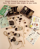 Create Your Own Rain Shell Shaker Kit