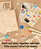 Wood Painting Craft Kit