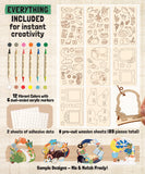 Wood Painting Craft Kit