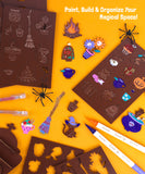 Wood Painting Craft Kit - Spellbound Shelf Desk Organizer