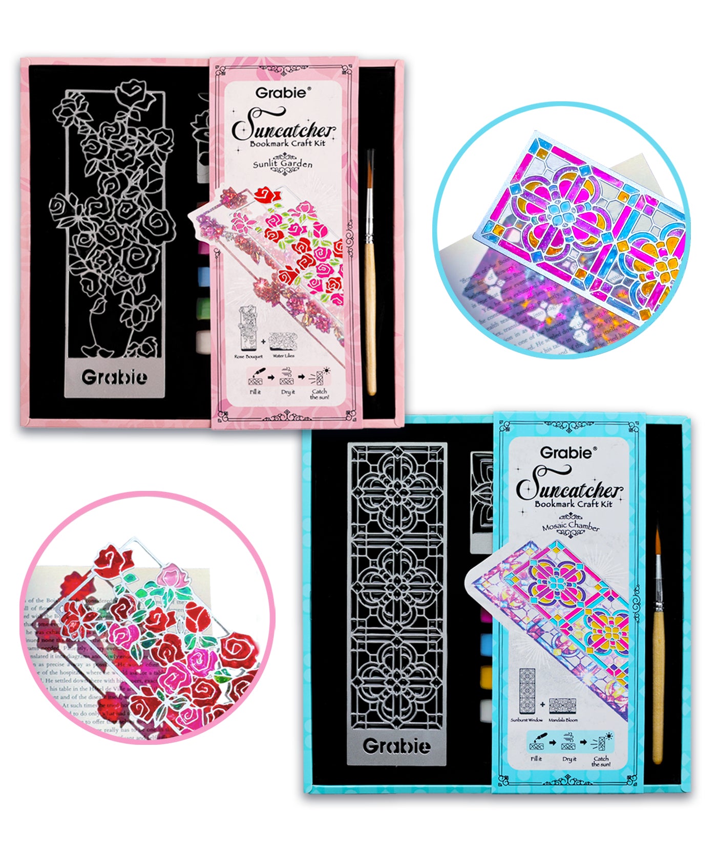 Stained Glass Suncatcher Bookmark Kit