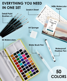 Grabie × FAMSF Watercolor Set