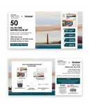 Grabie × FAMSF All-In-One Premium Watercolor Set of 50 - Fog over the Gate