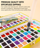 Grabie × FAMSF All-In-One Premium Watercolor Set of 100 - Russian Hill