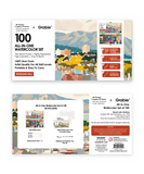 Grabie × FAMSF All-In-One Premium Watercolor Set of 100 - Russian Hill