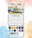Grabie × FAMSF Watercolor Pocket Set of 12 with Brush - Russian Hill