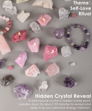 Scented Candle with an Energy Crystal inside