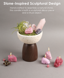 Scented Candle with an Energy Crystal inside
