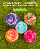 Crochet Kick Sack Soft Bean-Filled Footbags