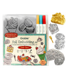DIY Metal Foil Embossing Art Kit for Fridge Magnets