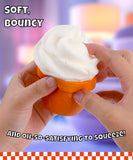 Grabie Ultimate Stress Relief Squishy - Dreamy Ice Cream Swirl (Vanilla)
