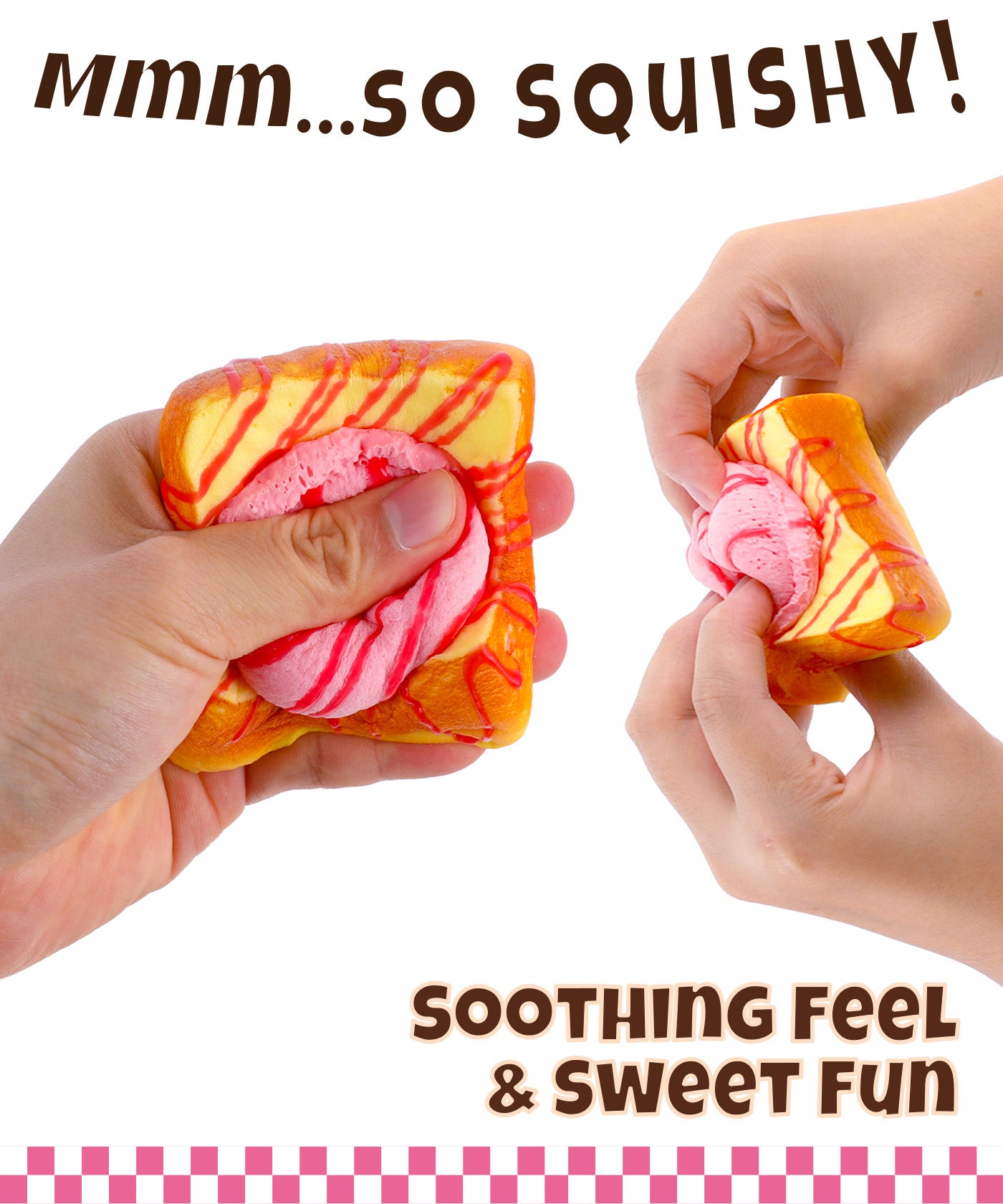 Grabie Ultimate Stress Relief Squishy - French Toast à la Mode