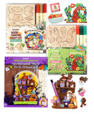 Wood Painting Craft Kit - Spellbound Shelf Desk Organizer
