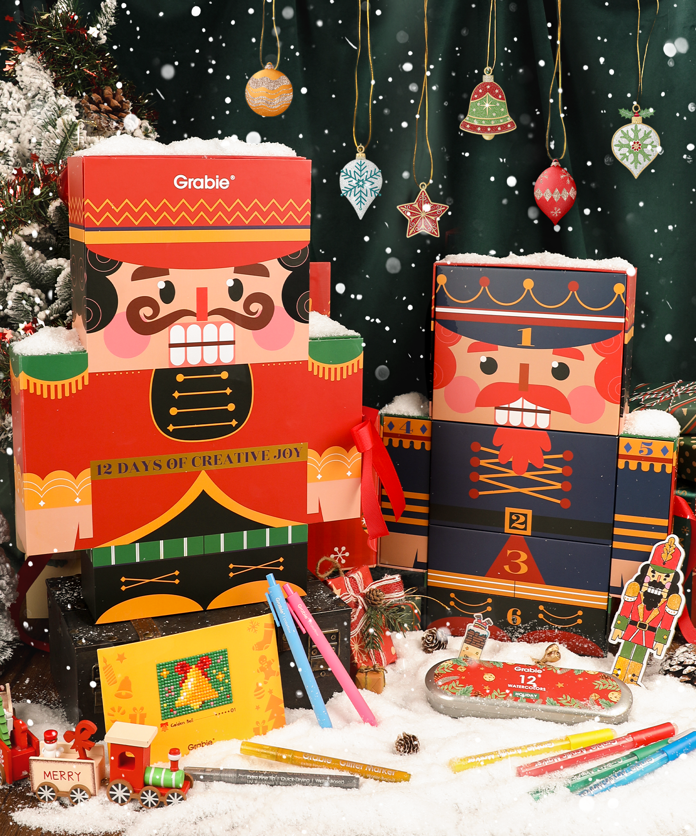 Grabie Carmi & Indie 3D Nutcracker 12-Day Advent Calendar [pre-order]