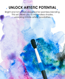 Watercolor Pocket Set Of 12 With Brush - Ocean Colors