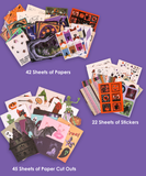 Halloween Party Night With Meagan Meli-Themed Grabie Scrapbook Club Box