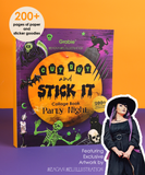 200+ Pages Halloween Party Night Collage Activity Book