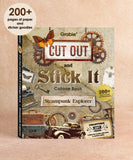 200+ Pages Steampunk Explorer Collage Activity Book