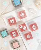 Gem Archive Jewelry Acrylic Stamps & Ink Pads Set