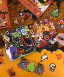 Retro Spooky Town-Themed Grabie Scrapbook Club Box [Pre-Order]