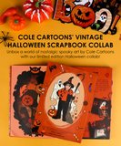 Retro Spooky Town Collage Activity Book x COLE CARTOONS