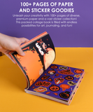 Retro Spooky Town Collage Activity Book x COLE CARTOONS