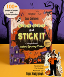 Retro Spooky Town Collage Activity Book x COLE CARTOONS