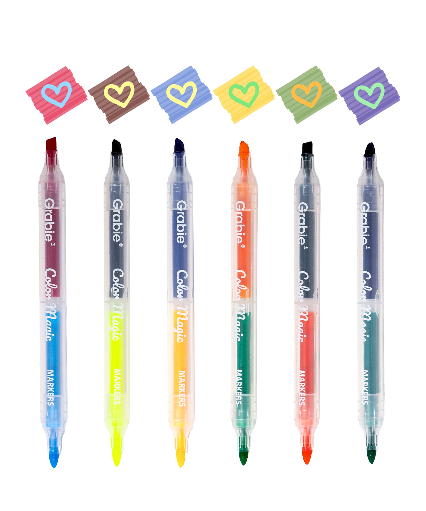 Grabie Color Magic Layering Marker Set - Best Pens For Note Taking, Best Pens For Journaling, Journal And Pen, Journaling Pens, Best Journaling Pen, Best, Journaling Pens, Best Pens For Bullet Journal, Journal Pens, Journal Pen, Journaling Pen, Good Bullet Journal Pens, Pen For Journaling, Best Bullet Journal Pens, Best Note Taking Pen, Grabie Color Changing Pens, Grabie Art Supplies