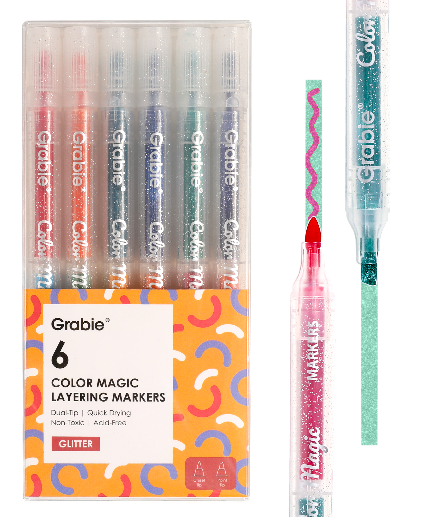 Grabie Color Magic Layering Marker Set - Best Pens For Note Taking, Best Pens For Journaling, Journal And Pen, Journaling Pens, Best Journaling Pen, Best, Journaling Pens, Best Pens For Bullet Journal, Journal Pens, Journal Pen, Journaling Pen, Good Bullet Journal Pens, Pen For Journaling, Best Bullet Journal Pens, Best Note Taking Pen, Grabie Color Changing Pens, Grabie Art Supplies