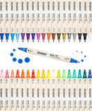 Grabie_Dual_Tip_Dot_Fine_Tip_Acrylic_Paint_Marker_Set_Grabie best selling Marker_Grabie Dot markers_acrylic paint pens markers_dot markers_best paint markers_Grabie Drawing Supplies_acrylic paint markers set