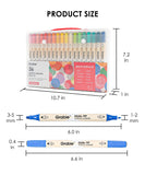 Grabie_Dual_Tip_Dot_Fine_Tip_Acrylic_Paint_Marker_Set_Grabie best selling Marker_Grabie Dot markers_acrylic paint pens markers_dot markers_best paint markers_Grabie Drawing Supplies_dual tip acrylic paint markers_art marker