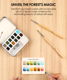 Good Watercolor Sets, Portable Watercolor Set, Good Watercolor Sets, Mini Travel Watercolor Set, Watercolor Half Pan, Watercolor Paints, Watercolor Set, Easy Watercolor Painting, Watercolor Painting Supplies, Pocket Watercolor Set, Grabie Watercolor, Grabie Watercolor Paint, Grabie Watercolor Paint Set, Grabie Best Watercolor Set, Grabie Watercolor With Brush, Grabie Art, Grabie Art Supplies, Grabie Watercolor With Brush