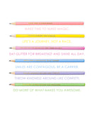 Colorful Inspirational Sketch Pencil Set