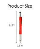 2 Pcs Six-In-One Multifunctional Tool Pen Set