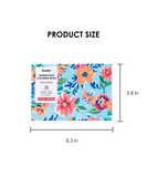 Grabie 15 Sheets 140LB Floral-Themed Watercolor Coloring Book