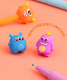 Grotesque Limited Monster Silicone Pen Set Of 3