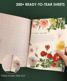 200+ Pages The Botanical Muse Collage Activity Book