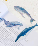 30 Sheets Whale Style Paper Bookmarks - Grabie® - Grabie®