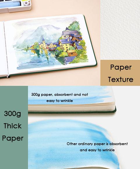 140LB Pocket Size Watercolor Sketchbook - Grabie®
