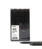 12/24/36/48/60/100 Colors Fineliner Pen Set - Grabie