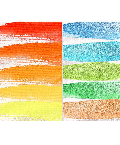 100 Solid Watercolor Paint Set Including 40 Metallic Color, Metallic Watercolor, Metallic Paintings, Artist Watercolor - Grabie® - Grabie®