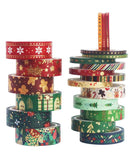 20 Rolls Christmas Tree Washi Tape Set - Grabie