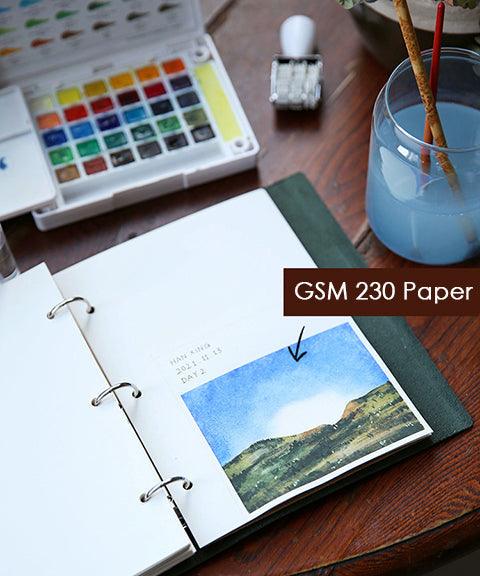 230 GSM Vintage Bullet Journal Notebook, Bujo Journal, Bullet Journal  Planner, Bullet Journal Book, Aesthetic Bullet Journal - Grabie®